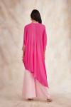 Fuchsia Pink Kaftan Set