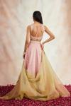 Sweet Pink Banarasi Silk Lehenga