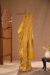 Butterscotch Banarasi Silk Saree