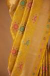 Butterscotch Banarasi Silk Saree