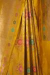 Butterscotch Banarasi Silk Saree