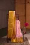 Icy Pink Kanjivaram saree