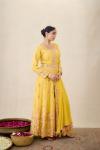 Sunflower Yellow Anarkali Set