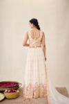 Dove White Lehenga Set