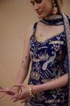 Night Blue Lehenga