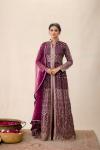 Sangria Purple Lehenga Set