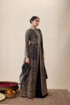 Charcoal Black Lehenga set