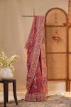 Rani Pink Pure Georgette Saree