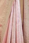 Baby Pink Kanjivaram Tissue Saree