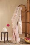 Baby Pink Kanjivaram Tissue Saree