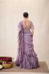 Mauve Lehenga Sharara Set