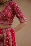 Dark Rose Pink Lehenga