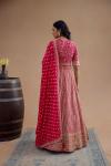 Dark Rose Pink Lehenga