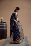 Navy Blue Lehenga