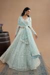 Sky Blue Lehenga Set