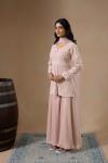 Novelle Peach Sharara Set