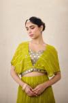 Lime Green Lehenga Set