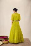 Lime Green Lehenga Set