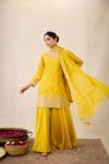 Sun Yellow Sharara Set