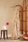 Star White Kota Zari Saree