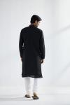 Black Cotton Mirror Kurta Set