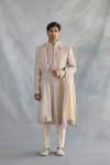 Baby Powder Silk Sherwani