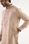 Brown Cotton Kurta Set