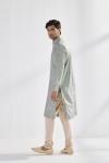 Sage Green Cotton Kurta Set