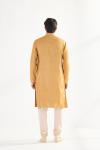 Honey Mustard Cotton Kurta Set