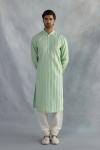 Peppermint Cotton Kurta Set