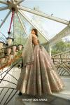 Sage Green Organza Lehenga