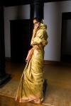 Golden Uppada Tissue Silk Saree