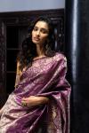 Fig Kanjivaram Silk Saree