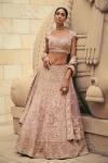 Lilac Embroidered Lehenga