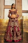 Regal Maroon Bridal Lehenga