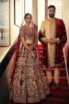 Mohagany Maroon Bridal Lehenga