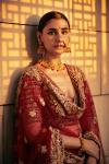 Rosewood Maroon Bridal Lehenga