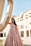 Blush Pink Organza Gown