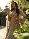 Sage Green Organza Lehenga