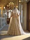 Ivory Organza Lehenga