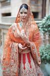 Red Rajasthani Bridal Lehenga