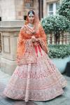 Red Rajasthani Bridal Lehenga