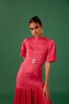 MEDHA BATRA - Hot Pink Satin Dress