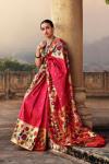 Red Paithani Saree