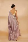 Mauve Embroidered Saree