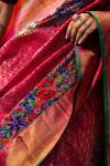 Rani Pink Kanjivaram Silk Saree