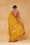 Warm Mustard Embroidered Saree