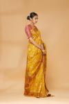 Warm Mustard Embroidered Saree