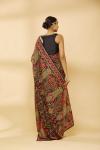 Black Embroidered Saree